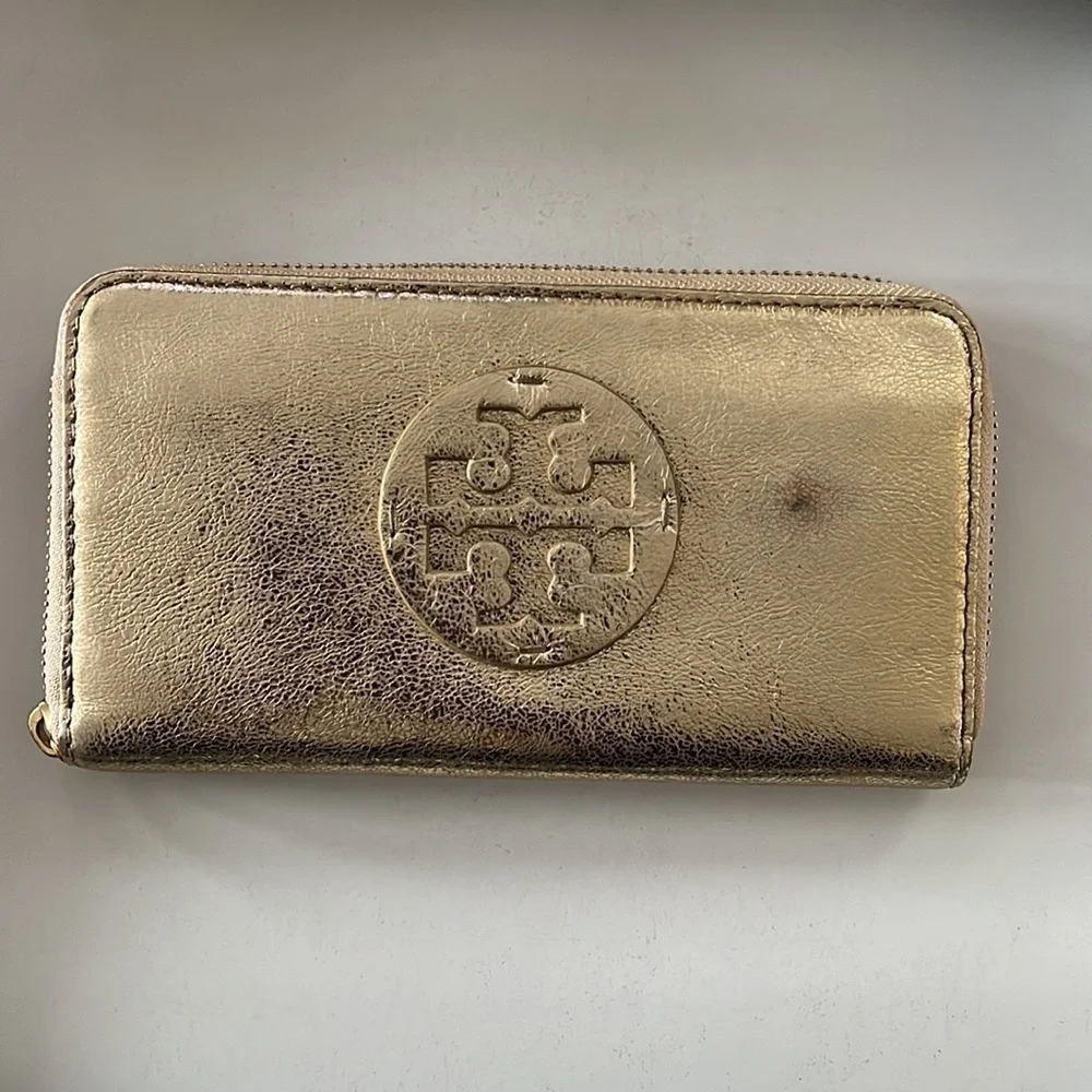 Tory Burch Gold purse